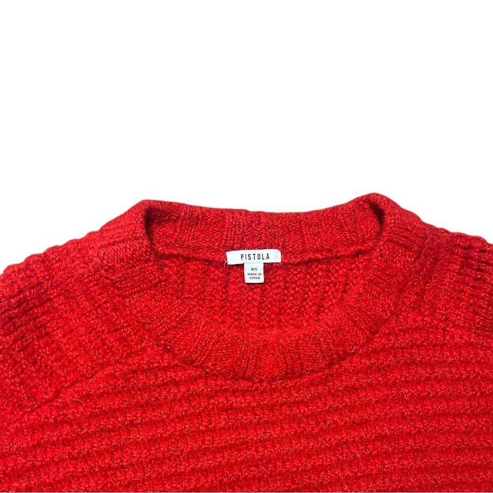 Pistola Adina Everyday Sweater Rouge Size XS - Picture 5 of 7